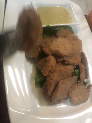 A2 salt and pepper chicken tenders   at CoCo Lin Vegetarian House in Ridgewood