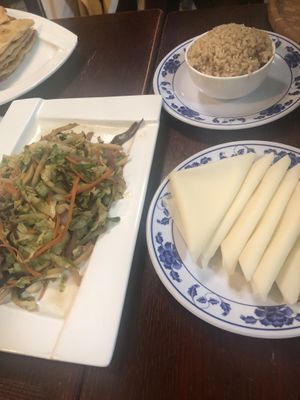 V8 moo shu delight   at CoCo Lin Vegetarian House in Ridgewood