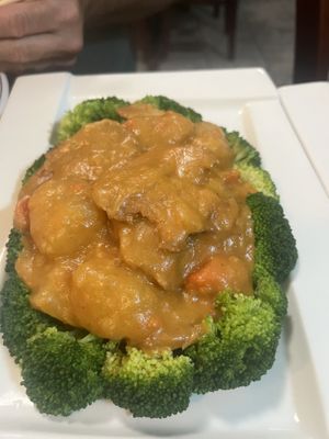 Curry chicken   at CoCo Lin Vegetarian House in Ridgewood