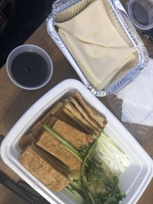 Peking Duck!  at CoCo Lin Vegetarian House in Ridgewood