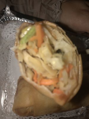 Spring roll   at CoCo Lin Vegetarian House in Ridgewood