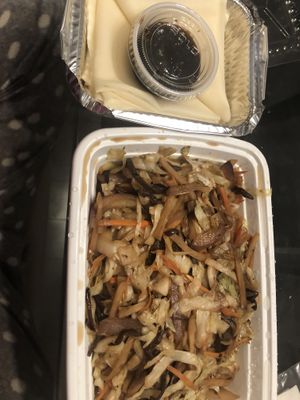 V8 moo shu delight   at CoCo Lin Vegetarian House in Ridgewood