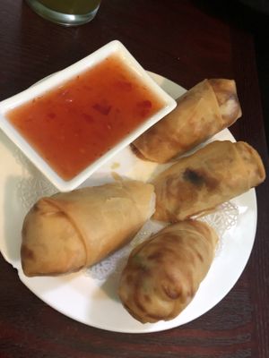 Spring roll   at CoCo Lin Vegetarian House in Ridgewood
