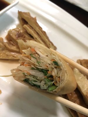 Spring roll   at CoCo Lin Vegetarian House in Ridgewood