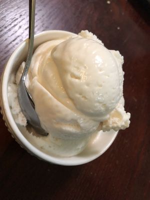 Soy ice cream - vanilla   at CoCo Lin Vegetarian House in Ridgewood