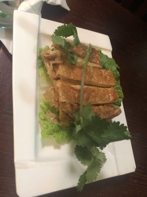 A10 veg toast duck #Veganuary at CoCo Lin Vegetarian House in Ridgewood