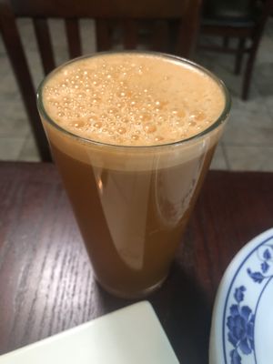E8 carrot apple and celery ginger juice  #Veganuary at CoCo Lin Vegetarian House in Ridgewood