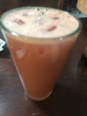 B18 watermelon 🍉 juice  #Veganuary at CoCo Lin Vegetarian House in Ridgewood