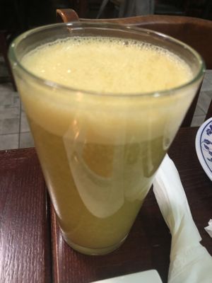 Celery cucumber avocado juice   at CoCo Lin Vegetarian House in Ridgewood