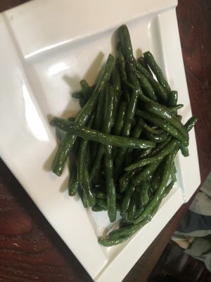 V1 sautéed string bean   at CoCo Lin Vegetarian House in Ridgewood