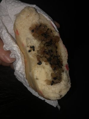 Sesame and peanut bun   at CoCo Lin Vegetarian House in Ridgewood