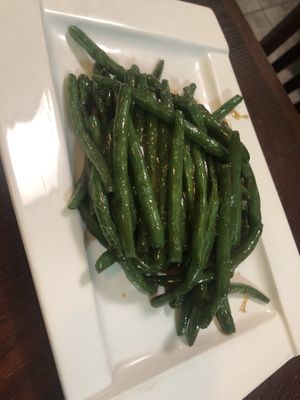 V1 sautéed string bean   at CoCo Lin Vegetarian House in Ridgewood