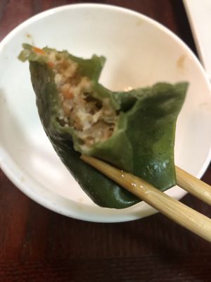 A12 vegetable dumpling    at CoCo Lin Vegetarian House in Ridgewood