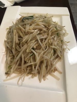 V5 bean sprouts   at CoCo Lin Vegetarian House in Ridgewood