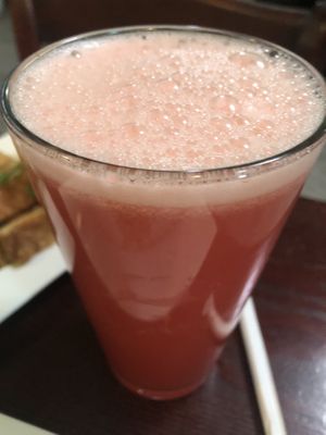 B18 watermelon juice   at CoCo Lin Vegetarian House in Ridgewood