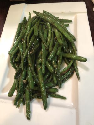V1 sautéed string bean   at CoCo Lin Vegetarian House in Ridgewood