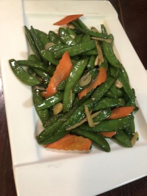 Peas  at CoCo Lin Vegetarian House in Ridgewood