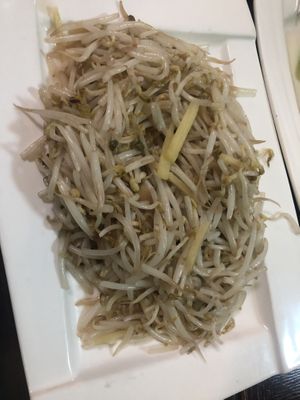 V5 bean sprouts   at CoCo Lin Vegetarian House in Ridgewood