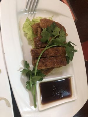 A10 veg toast duck   at CoCo Lin Vegetarian House in Ridgewood