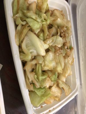 Sautéed cabbage 炒高麗菜  at CoCo Lin Vegetarian House in Ridgewood