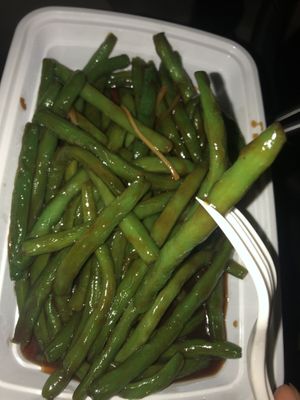 V1 sautéed string bean   at CoCo Lin Vegetarian House in Ridgewood
