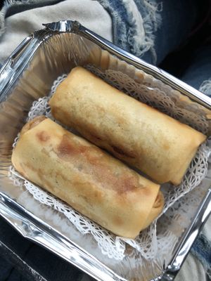 Spring roll  at CoCo Lin Vegetarian House in Ridgewood