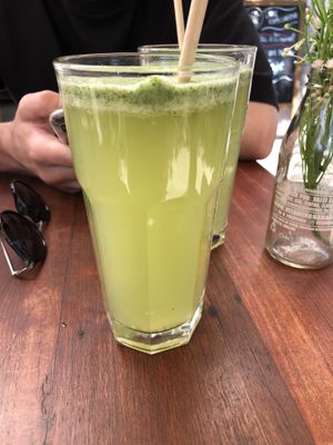   at Café Raíz in Santiago