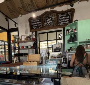   at Café Raíz in Santiago