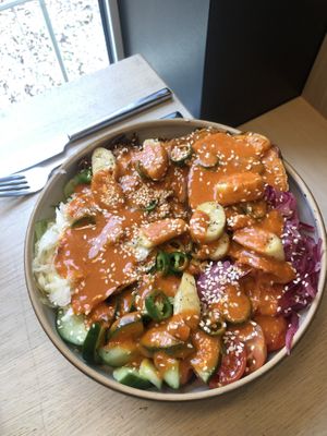 Vegan Kebab Bowl   at Stadtsalat in Frankfurt