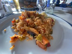 Gemüse Paella  at Bistro del Puerto in Lanzarote
