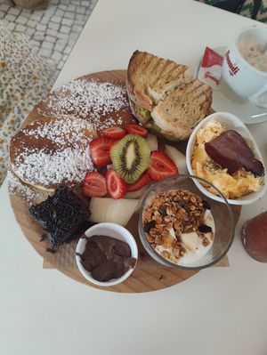  at Village Brunch & Coffee in Nazare