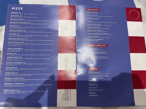 Menu   at Razzo Pizza Napoletana in Edinburgh