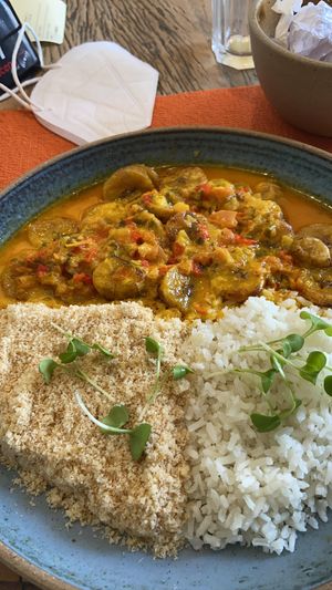 Moqueca de banana da terra at Sow Cake Lounge in Sao Paulo