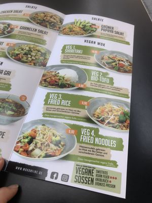 Menu   at Wok on Fire in Pforzheim