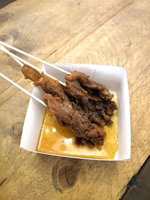 Vegan chicken sticks with maple syrup  at Hey Chick! - Pop Up in Belfast