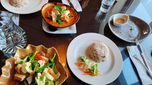 Plus red curry at Krua Siam in Akureyri