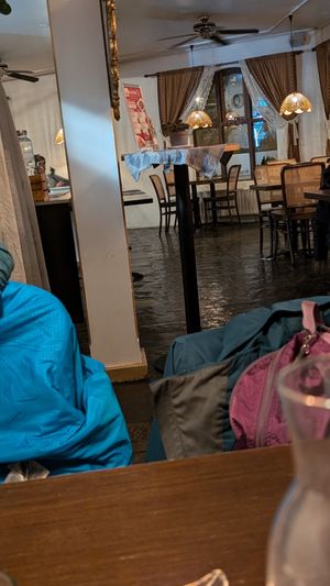 Plenty of seating! Many tables hold 6 people. at Krua Siam in Akureyri