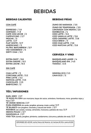   at Arvo Specialty Coffee (Guggenheim) in Bilbao