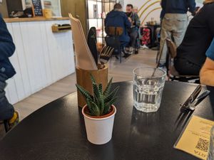 Café at Arvo Specialty Coffee (Guggenheim) in Bilbao