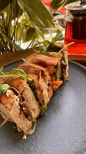 Sandwich Arvo Club  at Arvo Specialty Coffee (Guggenheim) in Bilbao