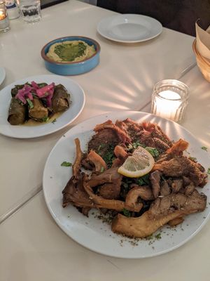 vegan options at Taverna Alpha in Frankfurt