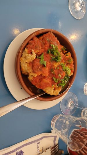 Vegan Moussaka at Taverna Alpha in Frankfurt