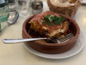 Moussaka   at Taverna Alpha in Frankfurt