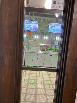 Hours at Mamoo's Creamery in Hot Springs