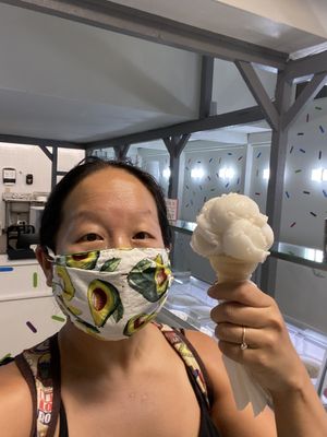 Ice cream!!!! at Mamoo's Creamery in Hot Springs