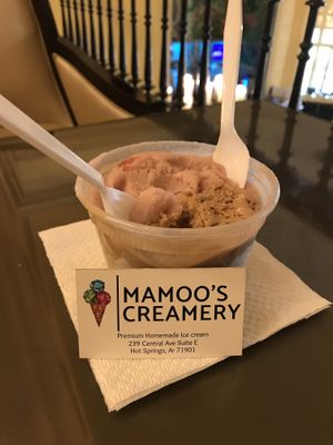   at Mamoo's Creamery in Hot Springs