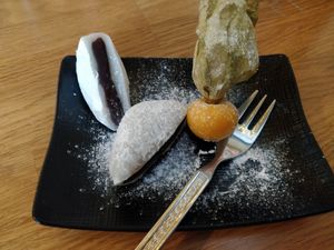 Chapssaltteok at K-Bap in Aachen