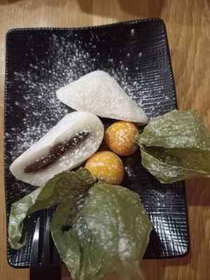 Vegan dessert at K-Bap in Aachen