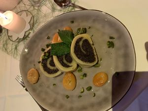 Gekochte Mohnstrudel at Gasthof Hotel Post in Strass Im Zillertal