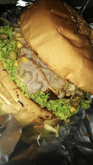 Hambúrguer  at Lanche Veg in Maceio